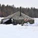 Cold-Weather Operations Course students practice use of Arctic 10-person tent at Fort McCoy