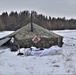 Cold-Weather Operations Course students practice use of Arctic 10-person tent at Fort McCoy