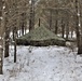 Cold-Weather Operations Course students practice use of Arctic 10-person tent at Fort McCoy
