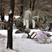 Cold-Weather Operations Course students practice use of Arctic 10-person tent at Fort McCoy