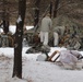 Cold-Weather Operations Course students practice use of Arctic 10-person tent at Fort McCoy