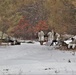Cold-Weather Operations Course students practice use of Arctic 10-person tent at Fort McCoy