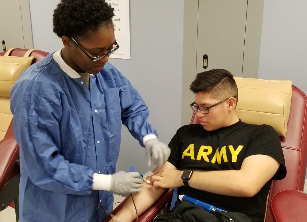 Army Reserve Warrior Medics support critical Armed Services Blood Program