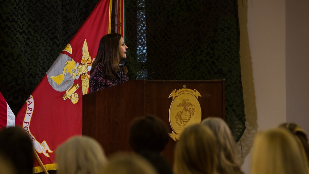 Second Lady of the United States visits Camp Lejeune spouses