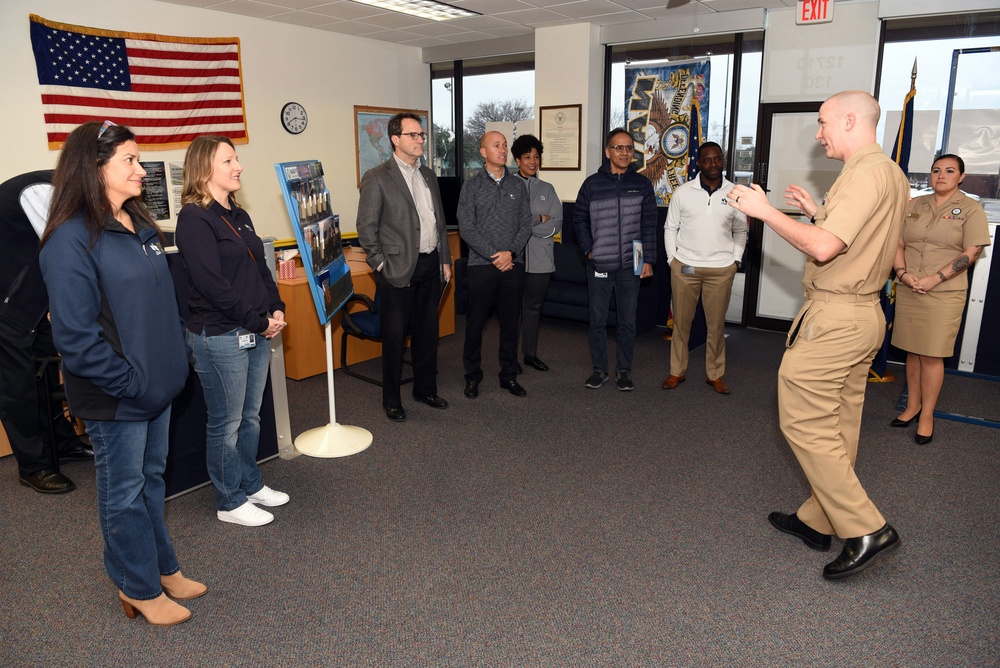 USAA Leaders visit Navy Recruiting District San Antonio