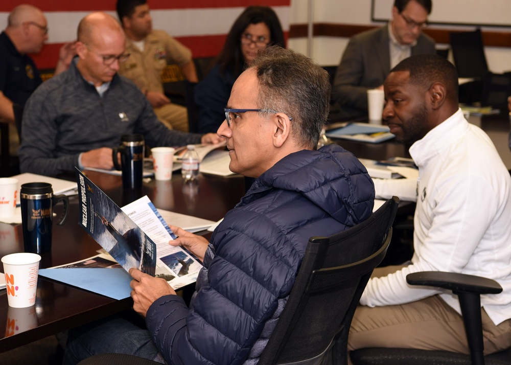 USAA Leaders visit Navy Recruiting District San Antonio