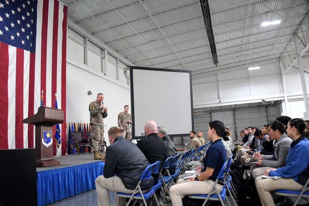 University of Puerto Rico ROTC visits Team Travis