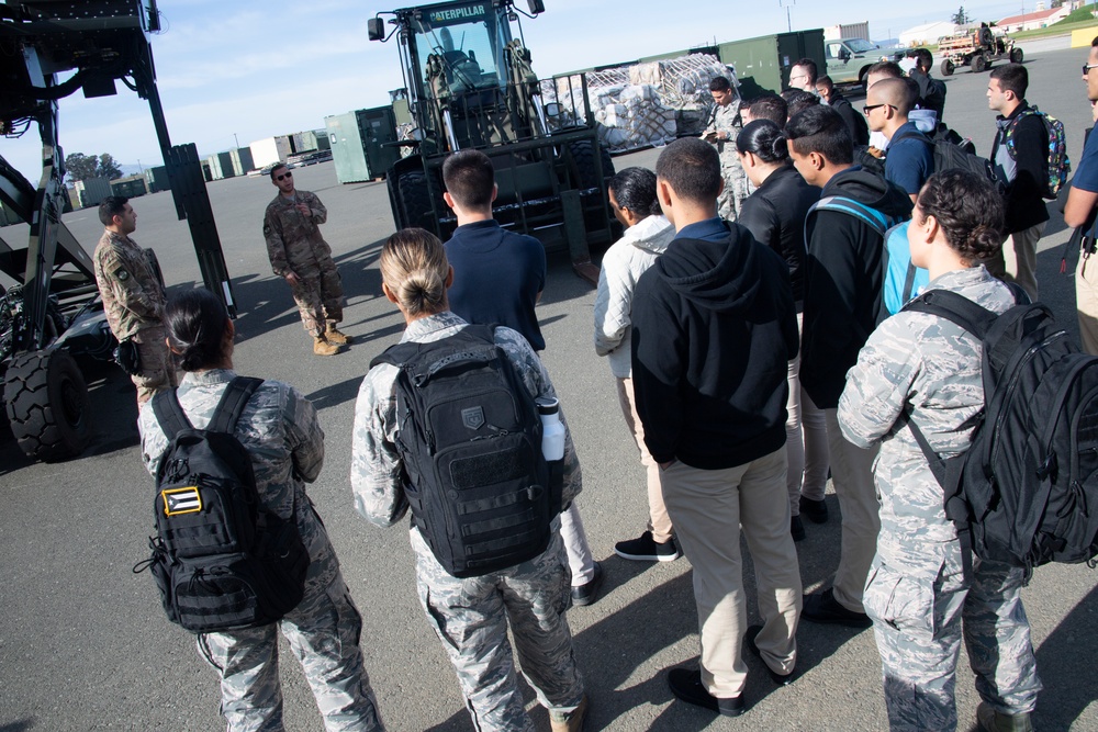 University of Puerto Rico ROTC visits Team Travis