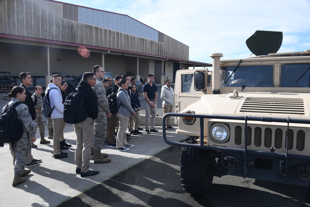 University of Puerto Rico ROTC visits Team Travis