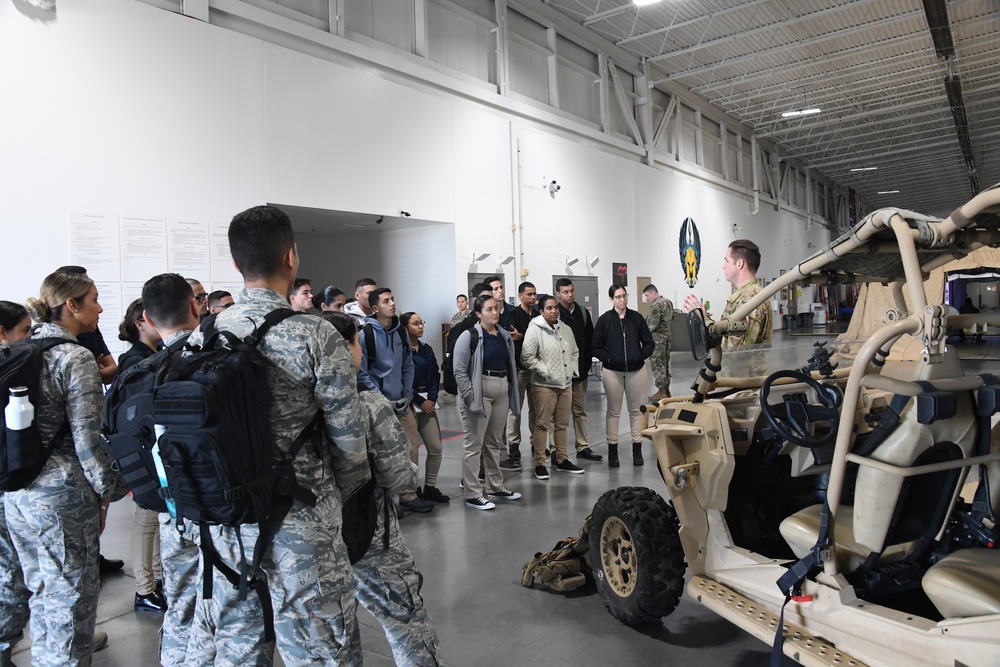 University of Puerto Rico ROTC visits Team Travis