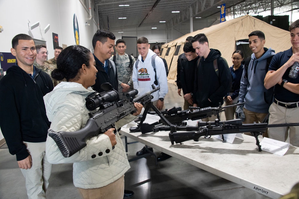 University of Puerto Rico ROTC visits Team Travis