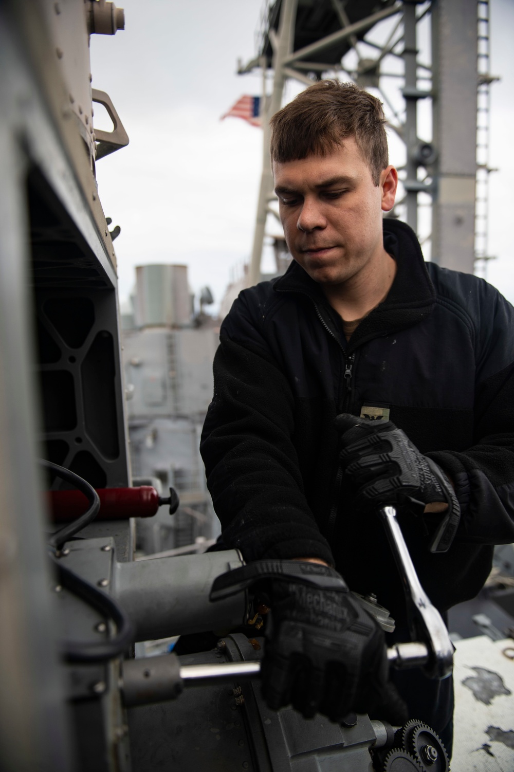 USS Vella Gulf Conducts Operations in the Atlantic Ocean