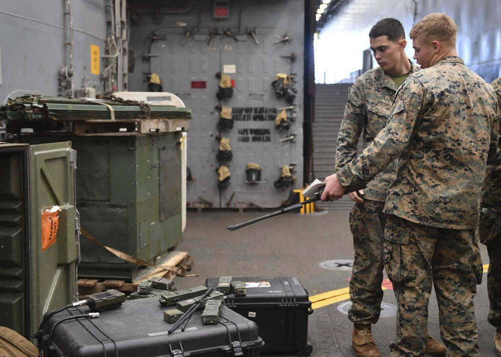 USS Germantown’s (LSD 42) daily operations