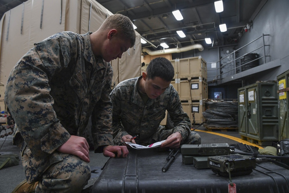 USS Germantown’s (LSD 42) daily operations