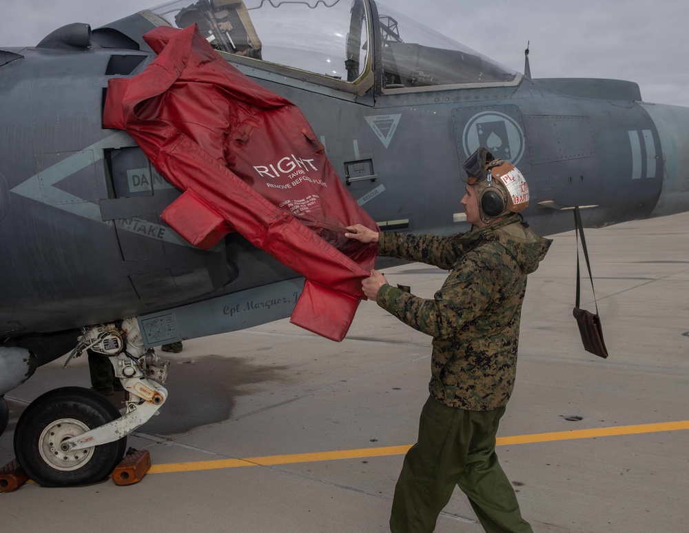 VMA-231 Preflight Checks at NAS Fallon