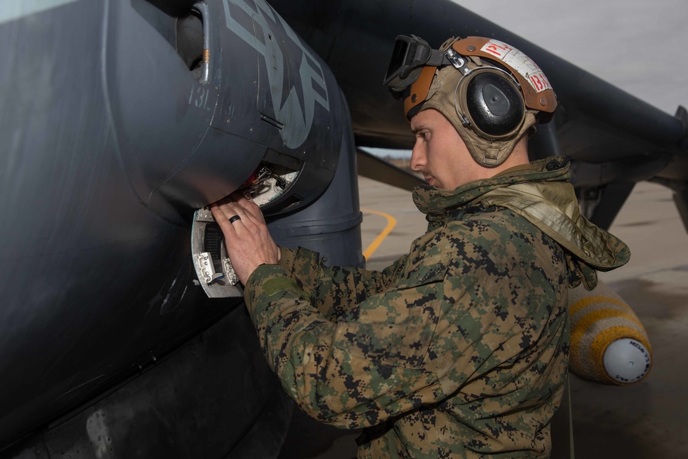 VMA-231 Preflight Checks at NAS Fallon