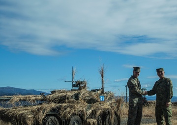 U.S. Marines, Japan Ground Self-Defense Force complete a bilateral vertical assault and town seizure during Exercise Forest Light Western Army