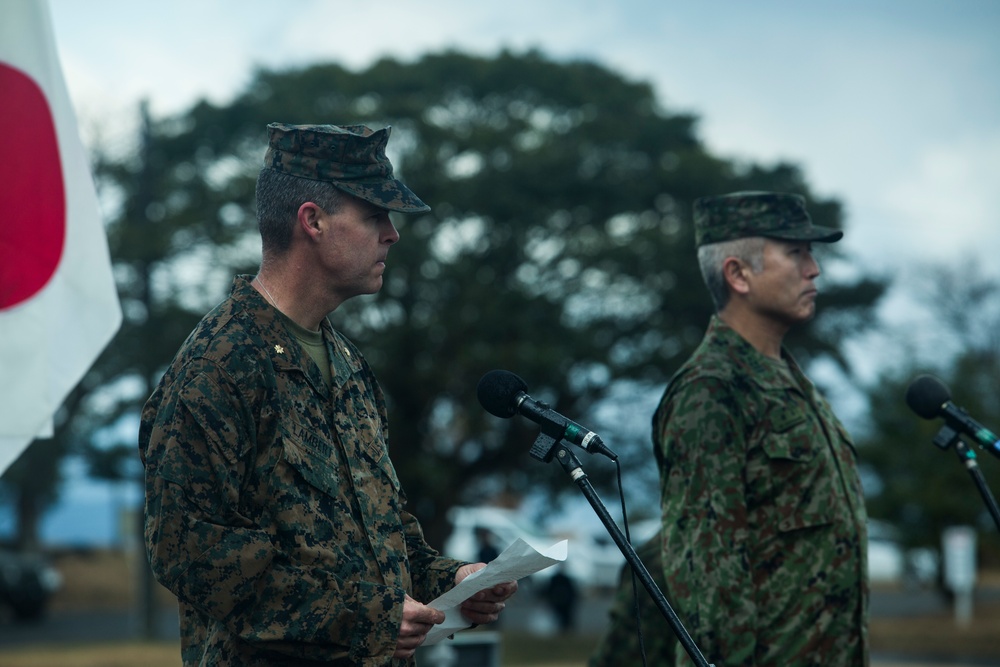 U.S. Marines, Japan Ground Self-Defense Force complete a bilateral vertical assault and town seizure during Exercise Forest Light Western Army