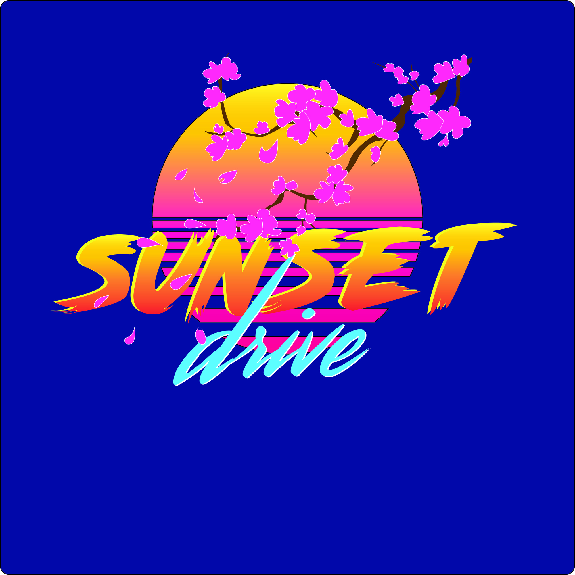 DVIDS - Images - AFN Tokyo Sunset Drive Radio Show Logo [Image 1 of 2]