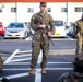 U.S. Marines with 12th Marine Regiment conduct a conditioning hike