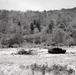 Polish tanks on the battlefield