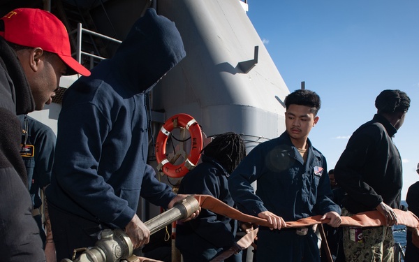 Damage Control Olympics USS Oak Hill
