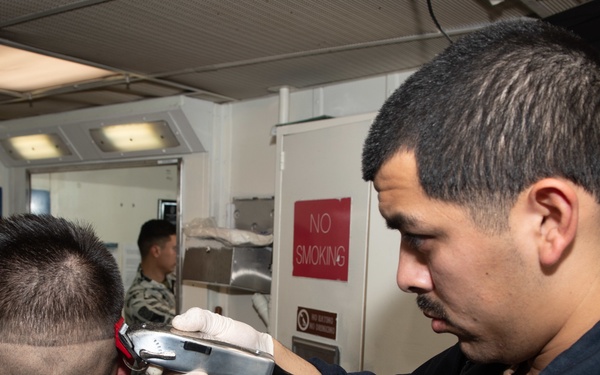 USS Oak Hill Barber shop