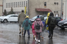 1st Infantry Division Forward hosts local children to visit base, meet Soldiers