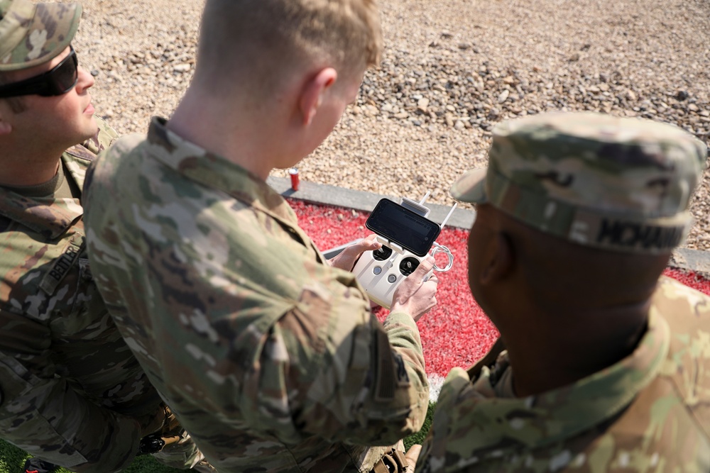 Counter UAS Exercise on Al Asad Airbase