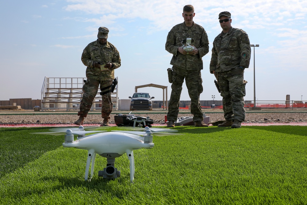 Counter UAS Exercise on Al Asad Airbase