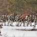 Cold-Weather Operations Course Class 20-02 students conduct field ops, improvised shelter construction