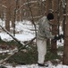 Cold-Weather Operations Course Class 20-02 students conduct field ops, improvised shelter construction