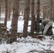 Cold-Weather Operations Course Class 20-02 students conduct field ops, improvised shelter construction
