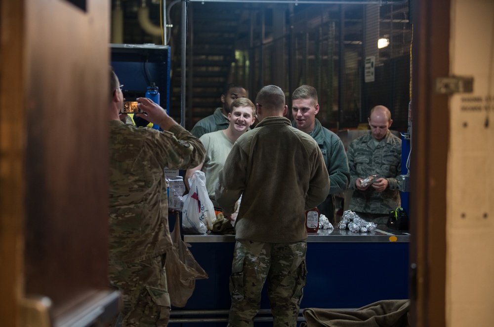 Base chapel provides late night meal