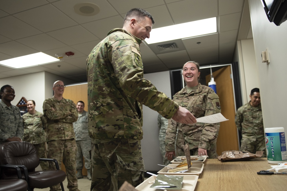 Leadership visits tiger medics