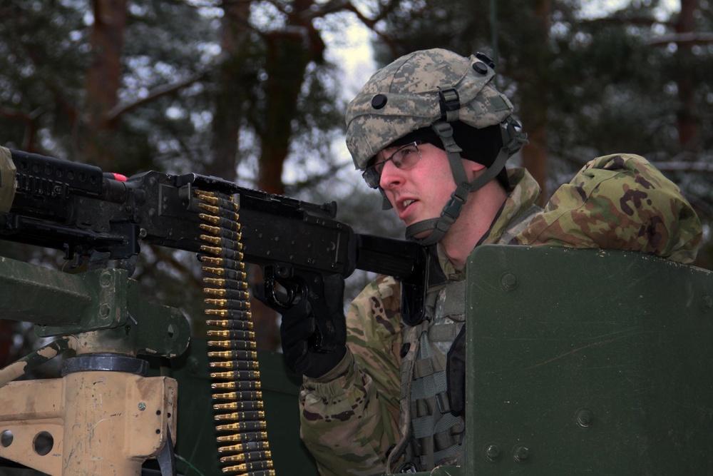 Blackjack Brigade defends their front lines during training exercise CBRXIII