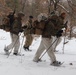 Cold-Weather Operations Course Class 20-02 students conduct field ops, improvised shelter construction
