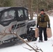 Cold-Weather Operations Course Class 20-02 students conduct field ops, improvised shelter construction