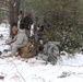 Cold-Weather Operations Course Class 20-02 students conduct field ops, improvised shelter construction