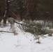 Cold-Weather Operations Course Class 20-02 students conduct field ops, improvised shelter construction