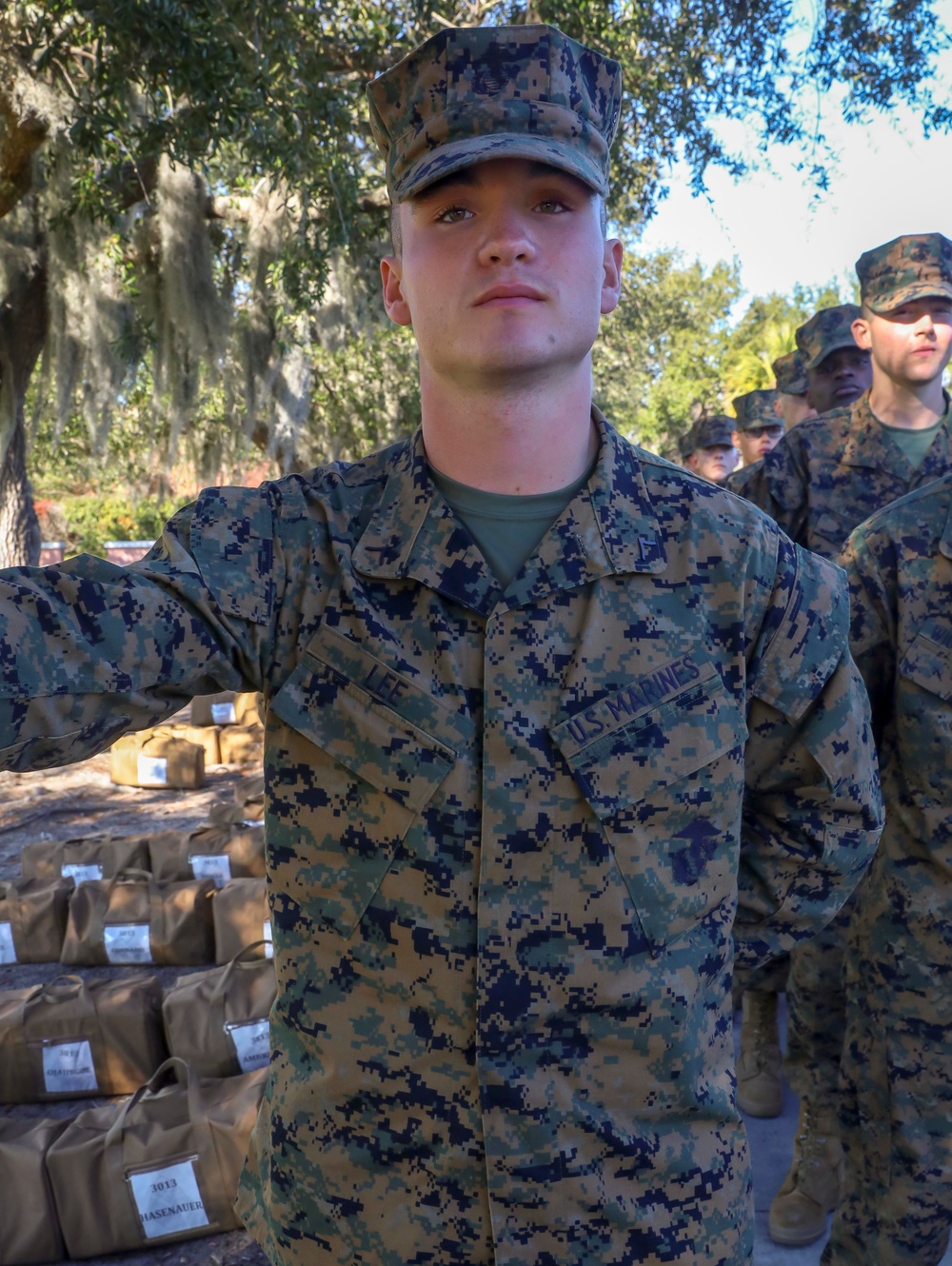 Mike and Papa Company Honor Grads