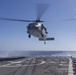 MH-60S Sea Hawk Helicopter Lands