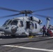 Sailors Fuel MH-60S Sea Hawk