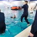 200130-N-TE695-0012 NEWPORT, R.I. (Jan. 30, 2020) -- Navy Officer Development School take the third-class swimmer test