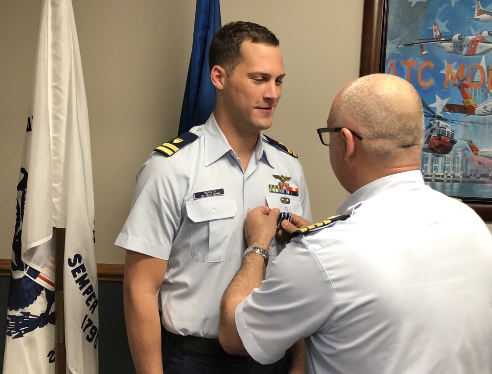 Lt. Gregory Bukata presented Distinguished Flying Cross