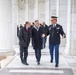 Italian Minister of Defense Lorenzo Guerini Participates in a Public Wreath-Laying Ceremony at the Tomb of the Unknown Soldier