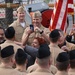Pre-Commissioning Unit John F. Kennedy re-enlistment ceremony