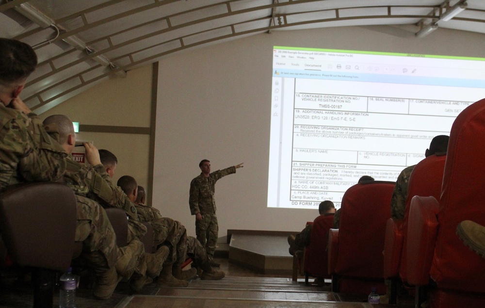 1188th Trans Bn Prepares 30th ABCT for Redeployment
