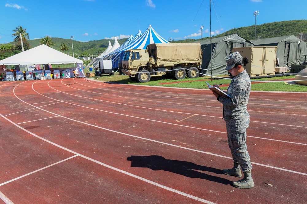 Public Health assessment at Guayanilla base camp