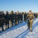 2nd LAAD Marines hike during Exercise Artic Edge 20